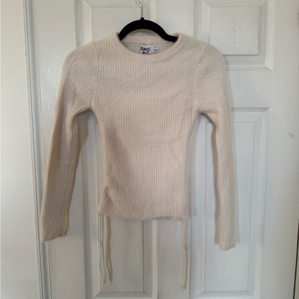 Princess Polly Ivory Knit Top